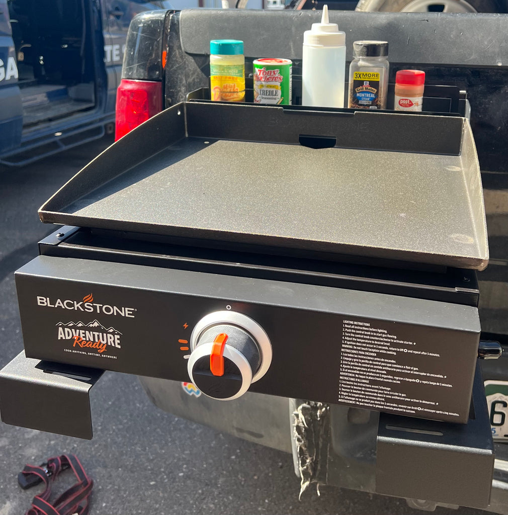 RV Rail Blackstone Bracket TailgateNGo