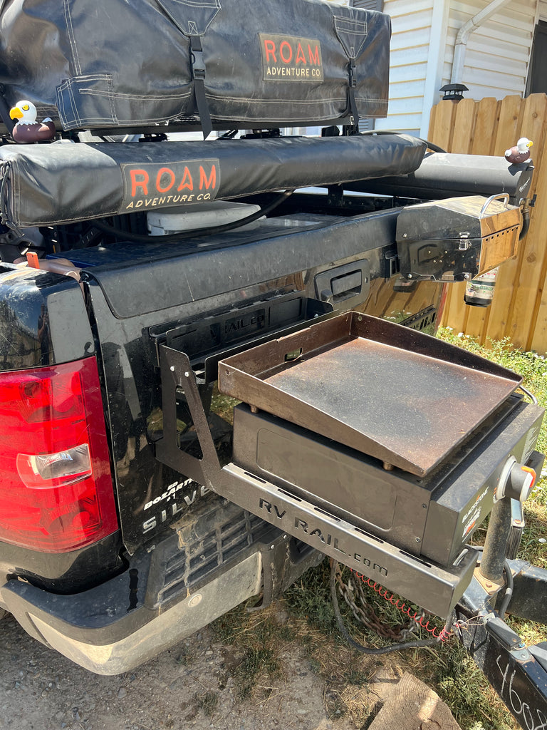 RV Rail Blackstone Bracket TailgateNGo